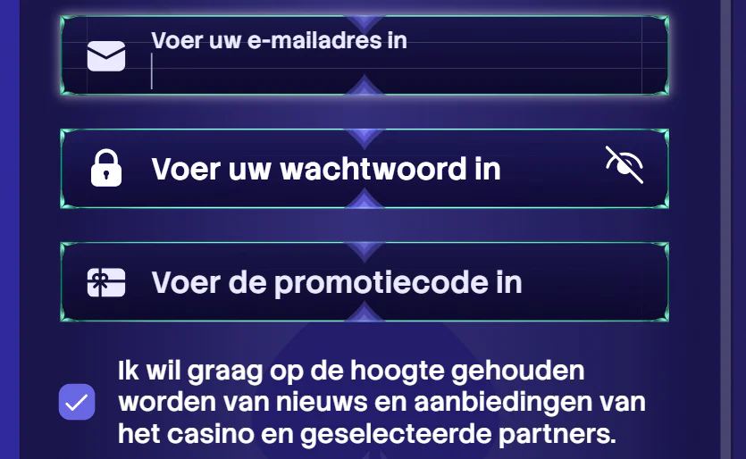 Spinogrino Casino aanmelden